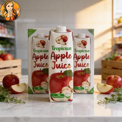 TropicSun 1L – Sự kết hợp hoàn hảo giữa hương vị tự nhiên và thiết kế hộp giấy bảo vệ môi trường.