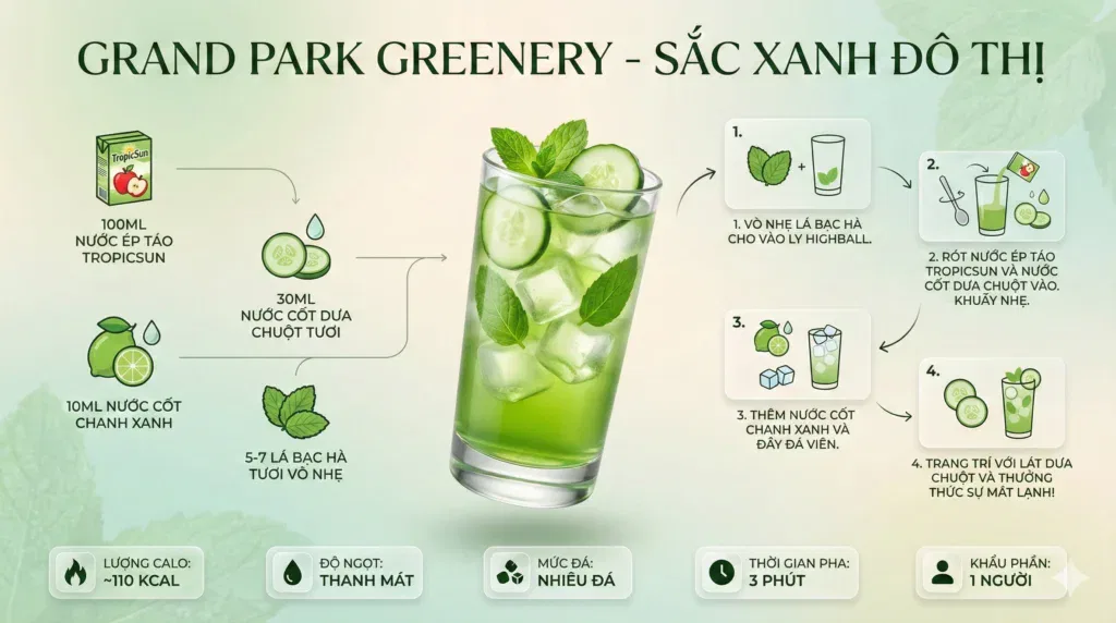 Sắc xanh độ thị Vinhomes Grand Park