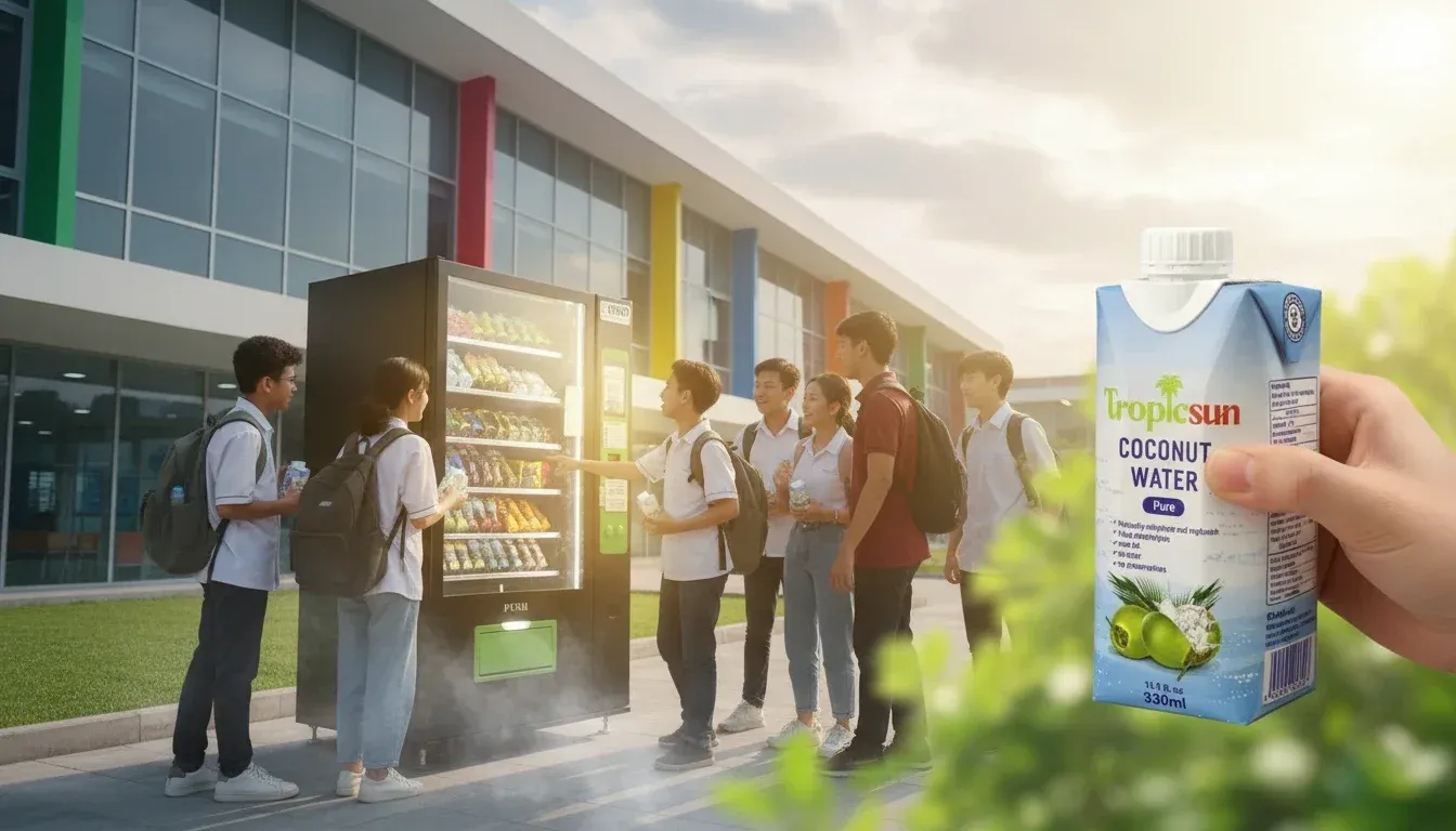 Chạm là mát, uống là mê: Hành trình chinh phục vị giác của TropicSun qua những nút bấm