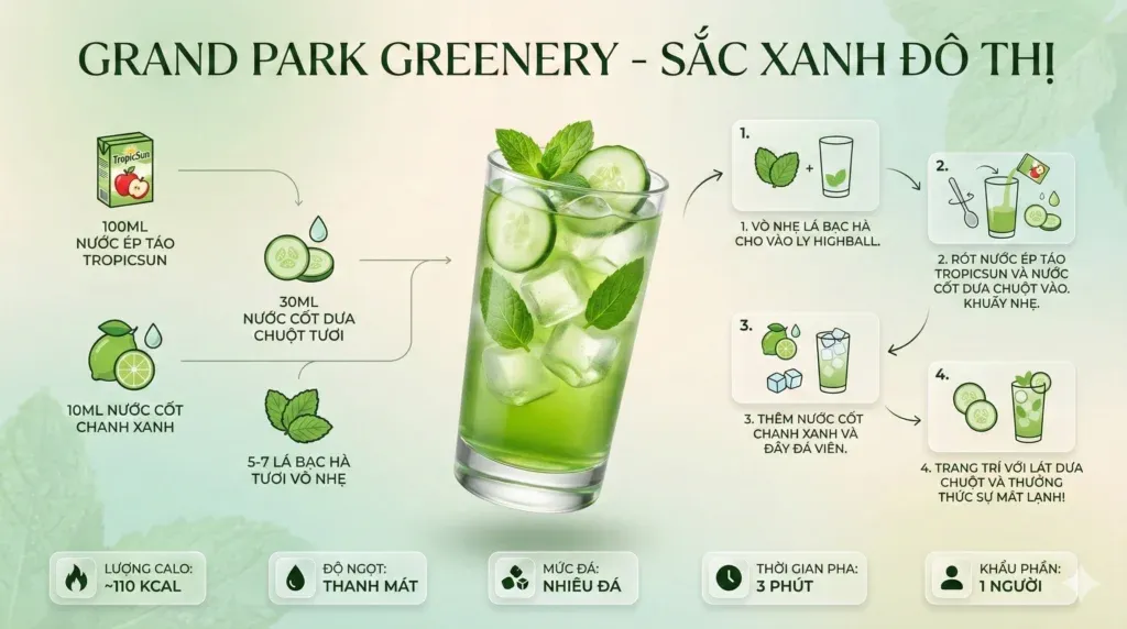 Sắc xanh độ thị Vinhomes Grand Park