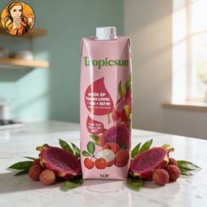 Nước trái cây mix (vải thanh long sơri) TropicSun 1L